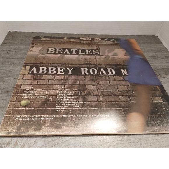 The BEATLES "Abby Road" Vinyl Album! Apple 1969 (SO-383) Vintage Press - Picture 3 of 6